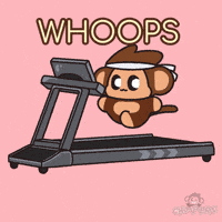 Oh No Running GIF by Chimpers