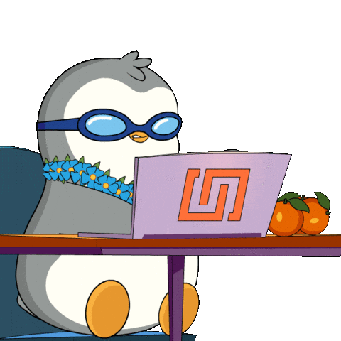 Work Working Sticker by Pudgy Penguins