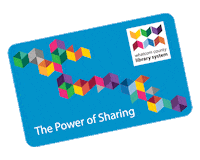 wcls library card wcls Sticker