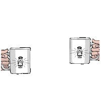 Hot Coffee Sticker by buddhabeanscoffee