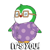 Its You Penguin Sticker by Pudgy Penguins
