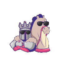 Knight Lord Sticker by TangkasOFC