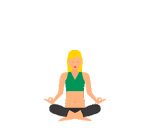 Hair Yoga Sticker by SedalMexico