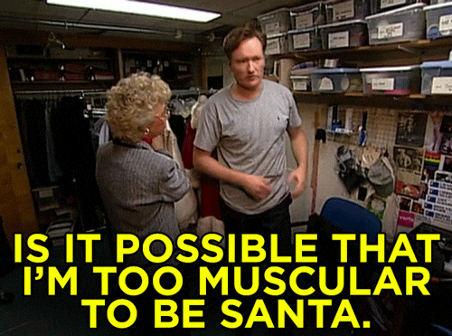 santa conan obrien GIF by Team Coco