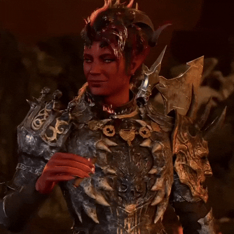 TheSashaExpress smoking cigar bg3 baldurs gate 3 GIF