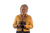 Photo Camera Sticker by Merel van Dooren Photography