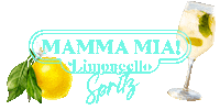 Mamma Mia Cocktail Sticker by adriatico