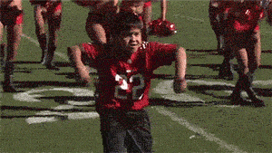 Go Team Football GIF