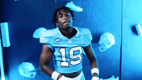 North Carolina Football GIF by UNC Tar Heels