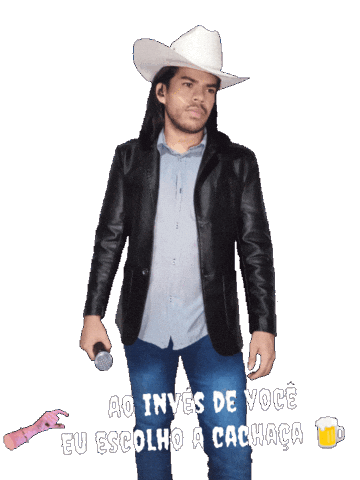 Cantor Sticker by Dalvan Ferraz