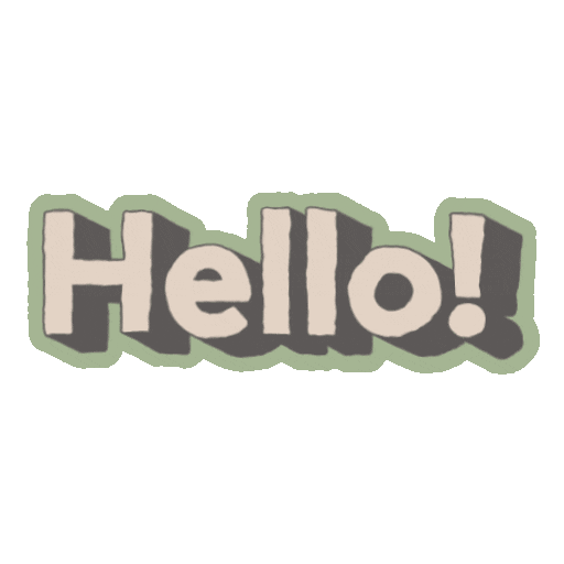 Hello Sticker by Newman's