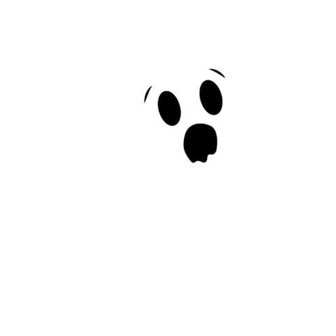 Halloween Ghost Sticker