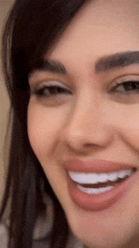 Gorgeous Girl Flirty Look GIF