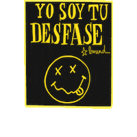 Rock Nirvana Sticker by Lmrnd