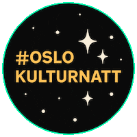 oslokulturnatt okn kulturnatt oslo kommune oslokulturnatt Sticker