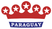 lapetisquera corona paraguay coroa cde Sticker