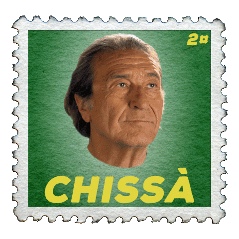 Italian Stamps Sticker