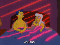 Shocked Season 3 GIF by The Simpsons