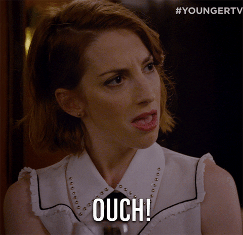 shocked lauren GIF by YoungerTV