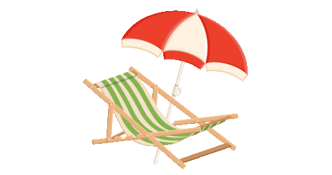 Long Weekend Beach Sticker