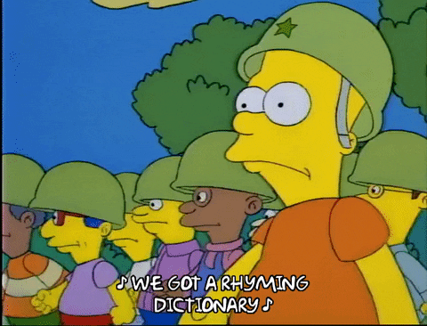 Season 1 Army GIF by The Simpsons