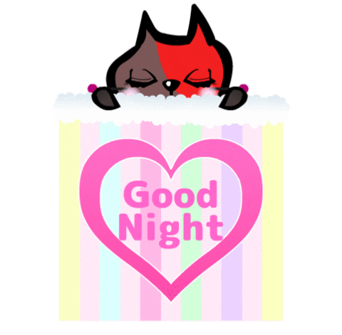 Sleepy Good Night Sticker