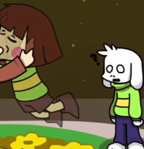 Flowers Asriel Undertale GIF