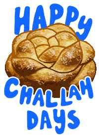 Rosh Hashanah Bread Sticker by megan lockhart