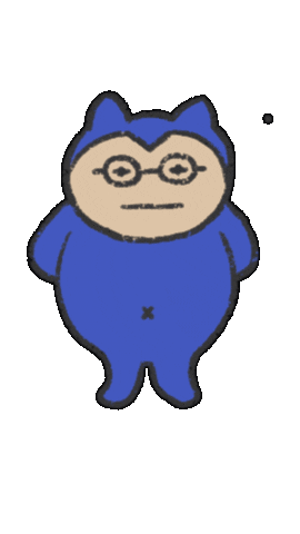 Meganeneko Sticker