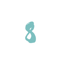Date Number Sticker by Backen.de