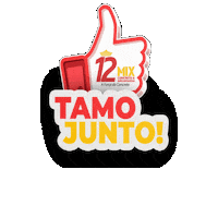 12mix like tamojunto 12mix 12mixconcreto Sticker