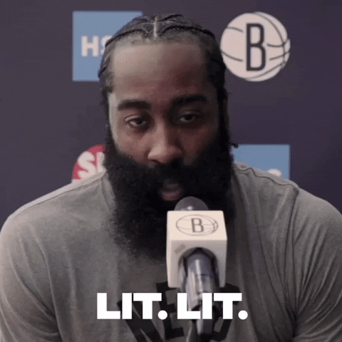 James Harden Sport GIF by Brooklyn Nets