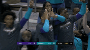 charlotte hornets basketball GIF by NBA