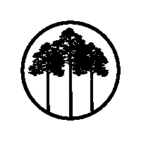 Trees Sticker by Loblolly Properties LLC