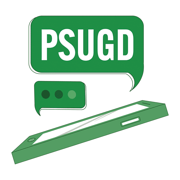 Psugd Sticker by Portland State Graphic Design