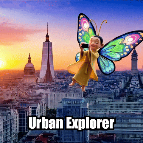 Urban Explorer Travel GIF by BuddhaFlyJourney