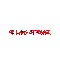 hunxho1 48 hunxho 48 laws of power 48 laws Sticker