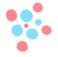 Pink Sticker Sticker by Ai and Aiko