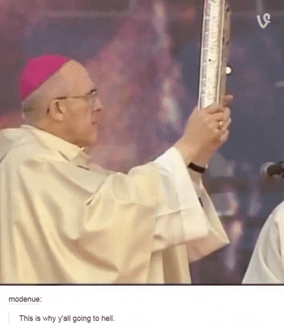 pope pong GIF