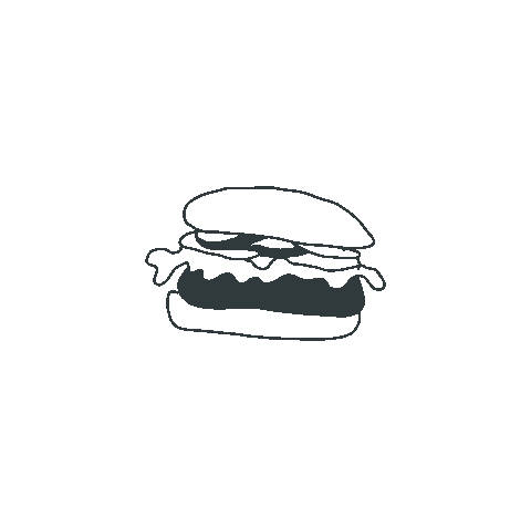 soia_strandooginal giphyupload food burger hamburger Sticker