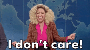 Who Cares Heidi Gardner GIF by Saturday Night Live
