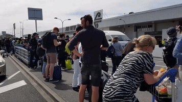 Temporary Evacuation at Auckland Airport's Domestic Terminal Due to False Alarm