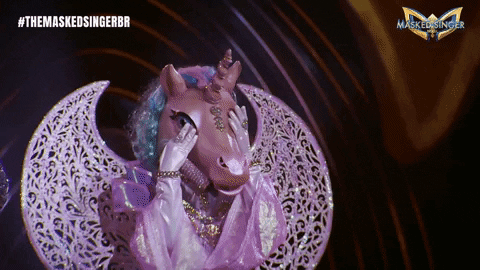 Oh No Reaction GIF by The Masked Singer Brasil