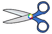 patchworkgilde sewing scissors schere patchwork Sticker