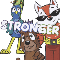 Stick Together Dream Team Sticker by VeeFriends