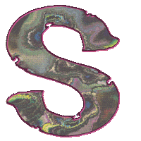 Text Letter Sticker