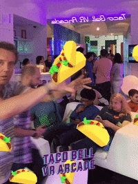 vrarcade GIF by Taco Bell VR Arcade