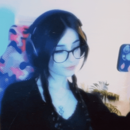 Cute Girl Twitch GIF
