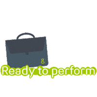 inema work school performance ready Sticker