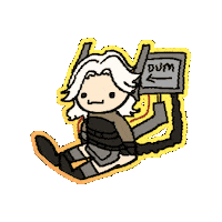 phloxness silly stupid vtuber dumb Sticker